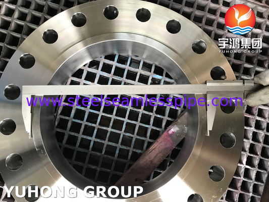 ASTM A182 F53 UNS S32750 Super duplex de acero deslizante en bridas RF para desalinización