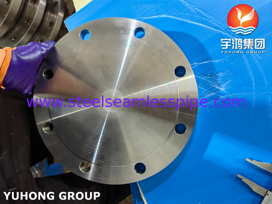 ASME B16.5 ASTM A105 / A105N Flange ciego de acero al carbono Flange BLRF forjado