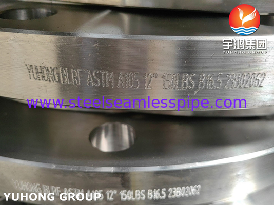 ASME B16.5 ASTM A105 / A105N Flange ciego de acero al carbono Flange BLRF forjado