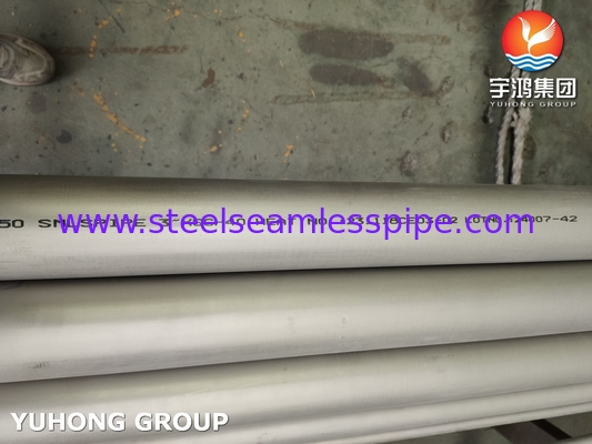 Tratamiento del agua ASTM A790 UNS S32750 Tubos de acero inoxidable superduplex sin costura