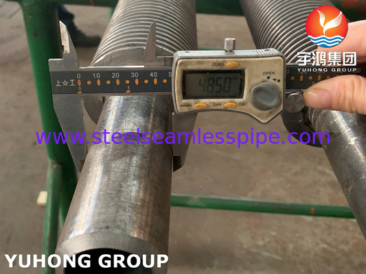Acero al carbono ASTM A106 GR.B tubo de soldadura de alta frecuencia con aleta U