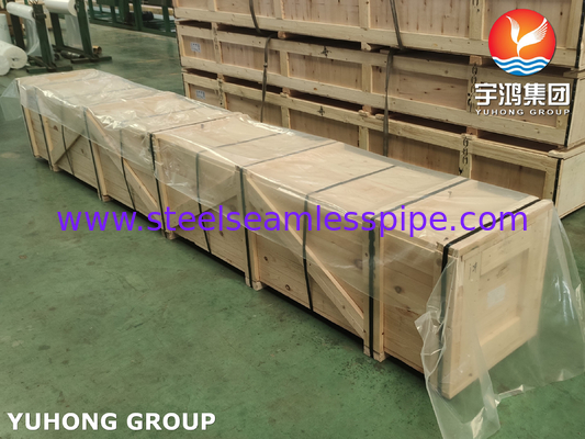 Tubo inconsútil de cobre amarillo de aluminio de ASTM B111 C68700 resistente a la corrosión