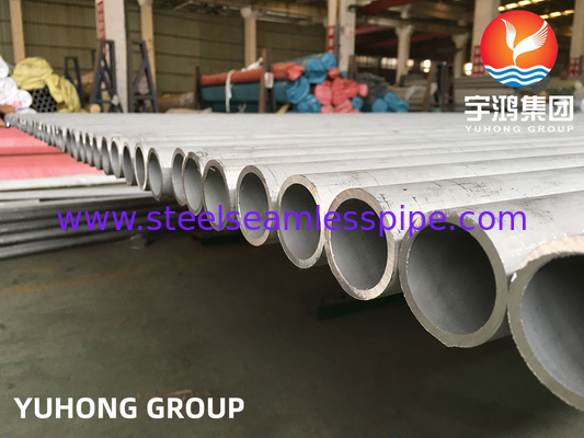 ASTM A312 ASME SA312 Tubo sin costuras de acero inoxidable Industria química Aplicación ABS BV DNV GL LR CCS KR