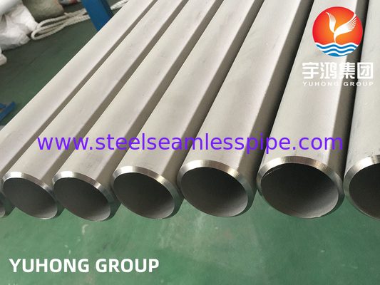 ASTM A312 ASME SA312 Tubo sin costuras de acero inoxidable Industria química Aplicación ABS BV DNV GL LR CCS KR