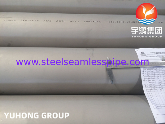 JIS G 3459 SUS304 SUS304L SUS316 SUS316L Tubo sin costuras de acero inoxidable para la industria del reciclaje de baterías de litio