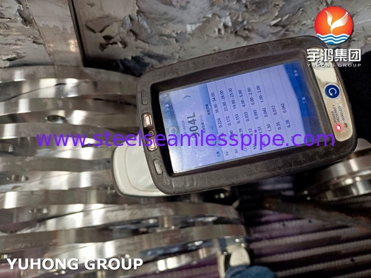 ASTM A240 F904L 1.4539 AWWA C207 SOFF Flange para el sistema de tuberías