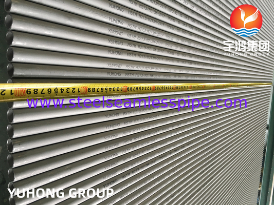 ASME SA213 TP316L Tubo de acero inoxidable sin costura BWG 20 0,89 mm para enfriador seco