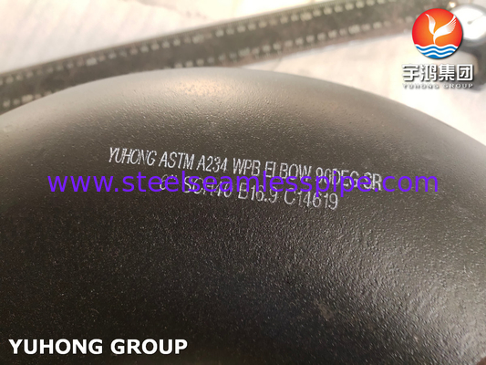 Acero al carbono ASTM A234 WPB 90/180 grados SR Codo