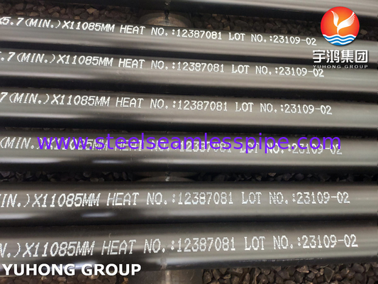 Las pruebas de la norma ASME SA213 T9 de tubos sin costura (OD 6.35-101.6 mm) para calentadores de servicio de H2S API 560
