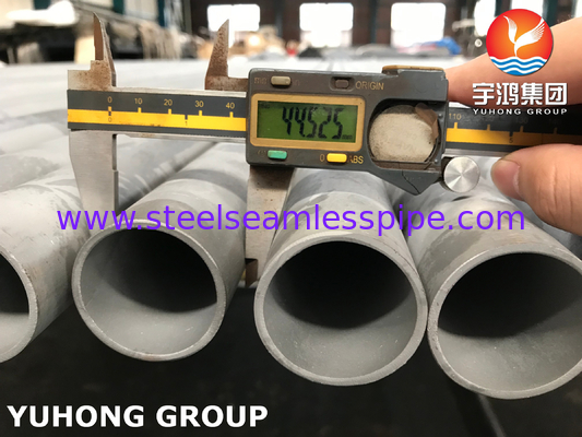 Tubo sin costuras de acero inoxidable ferrítico ASTM A268 TP430Ti con estabilización de titanio