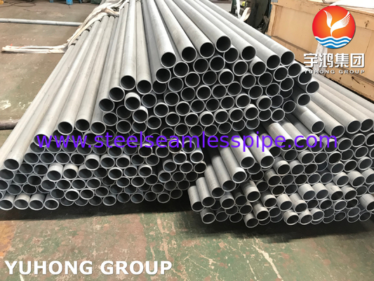 Tubo sin costuras de acero inoxidable ferrítico ASTM A268 TP430Ti con estabilización de titanio