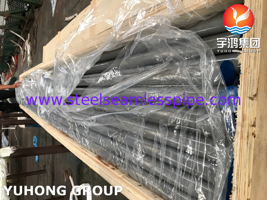Tubo sin costuras de acero inoxidable ferrítico ASTM A268 TP430Ti con estabilización de titanio