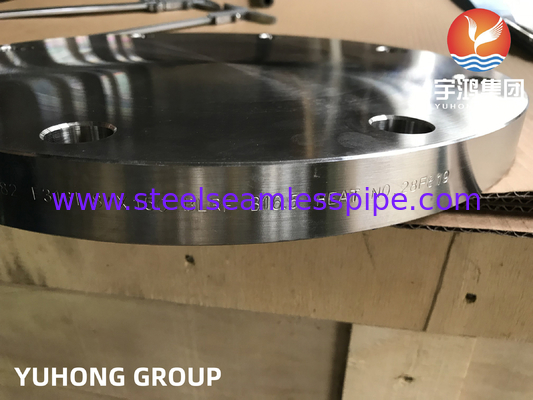Flange ciego de acero inoxidable, ASME SA182 F316L (1.4404), Raise Face, B16.5