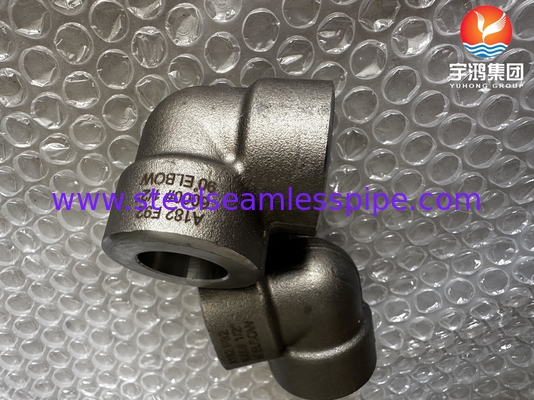 A182 F53 F92 1/2&quot; #3000 90° Socket Elbow Soldado ASME B16.11 Para plantas de energía