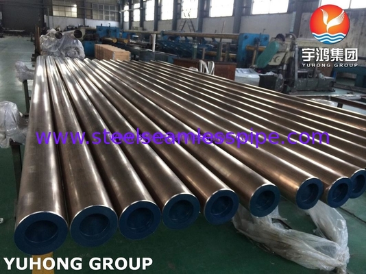 16MM DIN 86019 CuNi10Fe1,6Mn Tubo sin costuras de aleación de cobre y níquel para boiler marino