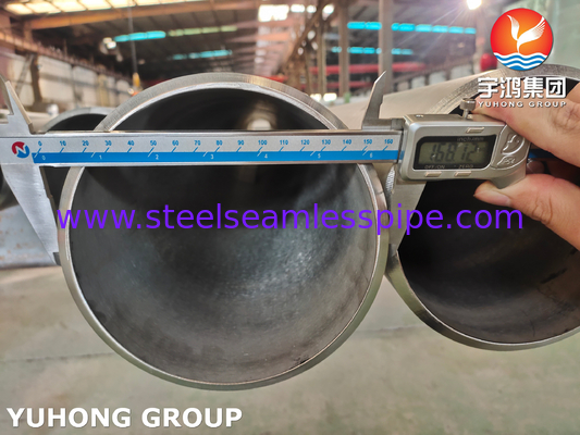 ASTM A376 TP347H Pipe sin costura de acero inoxidable resistente al calor