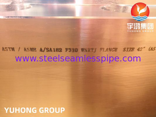 Acero inoxidable ASTM A182 F310 Flange de cuello de soldadura RTJ para petróleo y gas