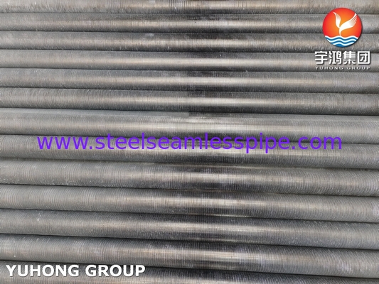 Tubo de intercambiador de calor con aletas de acero inoxidable ASTM A269 TP304 extrudido