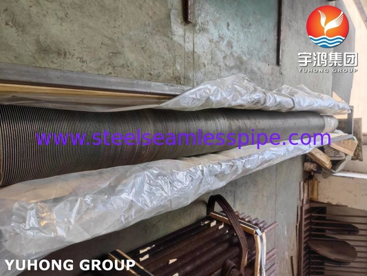 ASTM A312 TP347 Tubo de soldadura de alta frecuencia de acero inoxidable en espiral serrada HFW