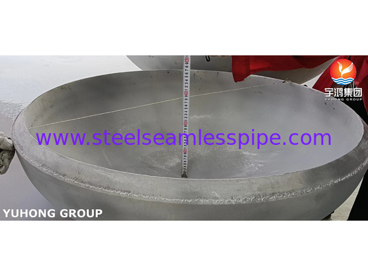 SA240 SS321 Envases y recipientes de almacenamiento con cabeza elíptica de acero inoxidable