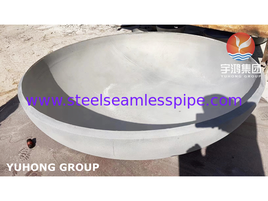 SA240 SS321 Envases y recipientes de almacenamiento con cabeza elíptica de acero inoxidable