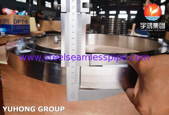 Flanges de acero inoxidable ASTM A182 F904L con excelente resistencia a la corrosión