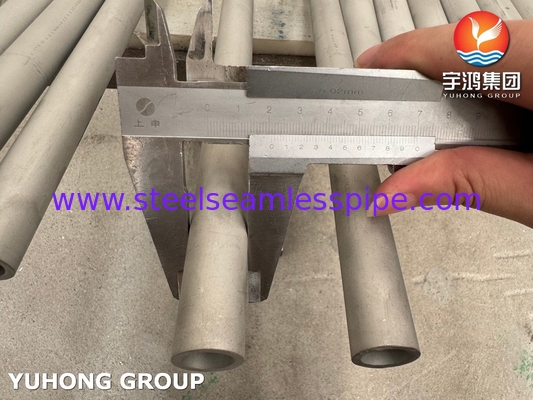 Tubo sin soldadura de acero ASTM A790 UNS S32750 del duplex estupendo a prueba de ácido