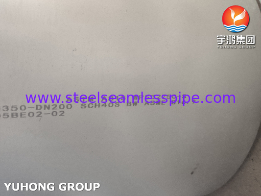 Acero superduplex sin costura ASTM A815 S32750-S ajuste resistente a la corrosión