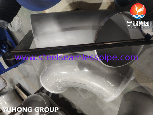 Acero superduplex sin costura ASTM A815 S32750-S ajuste resistente a la corrosión