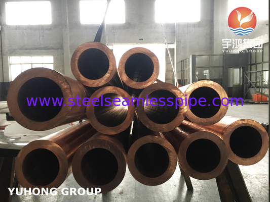 C12200 Tubo sin costuras de aleación de cobre rojo para agua ASTM B88 para servicio de agua