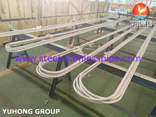 Tubo sin costura de acero inoxidable ASME SA213 TP304 1.4301 19.05 X 1.65 X longitud para el intercambiador de calor
