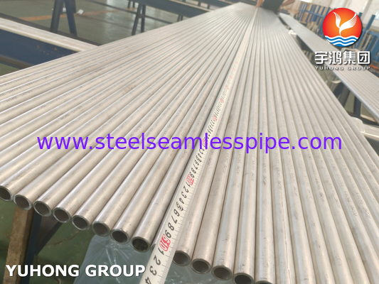 Tubo de acero superduplex 2507, ASME SA789 UNS S32750 Tubo de acero duplex sin costura