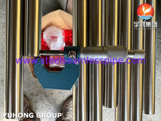 Tubo sin costuras de acero inoxidable caliente y recocido, acabado en frío ASTM A269 TP304L