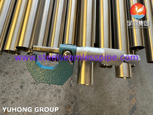 Tubo sin costuras de acero inoxidable caliente y recocido, acabado en frío ASTM A269 TP304L
