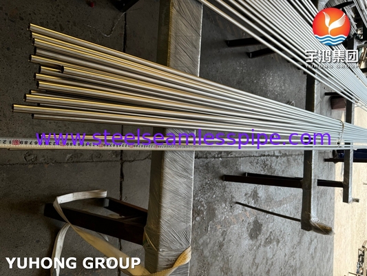 Tubo sin costuras de acero inoxidable caliente y recocido, acabado en frío ASTM A269 TP304L