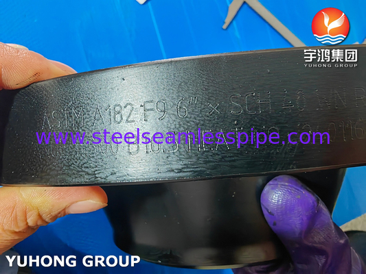 ASTM A182 F9 Flange de acero forjado de aleación Sorf Wnrf Flange, B16.5 B16.47
