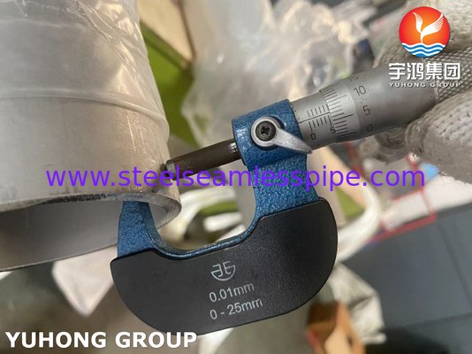 Tubo sin costura de acero inoxidable ASTM A312 para servicio de alta temperatura S30815 253MA