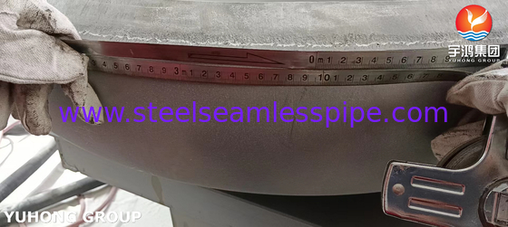 ASTM SA240 SS321 Cabeza elíptica y extremo del plato para recipientes a presión