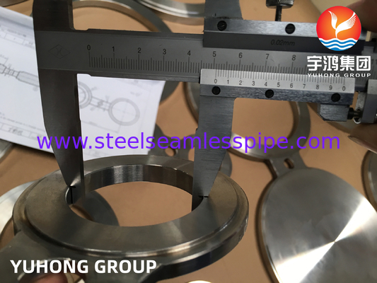 ASTM A182 Acero inoxidable acero dúplex para anteojos con brida ciega Asme B16.48