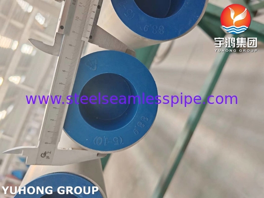 Tubo sin costura duplex 2507, tubo de acero inoxidable super duplex ASTM A790 S32750