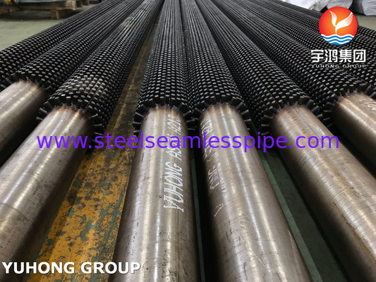 Tubo de aleta de acero de aleación ASTM A213 T9, 13Cr Stud para centrales eléctricas