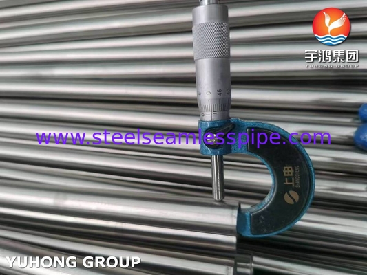 ASTM A249 TP316L BA Tubo soldado de acero inoxidable para caldera y intercambiador de calor