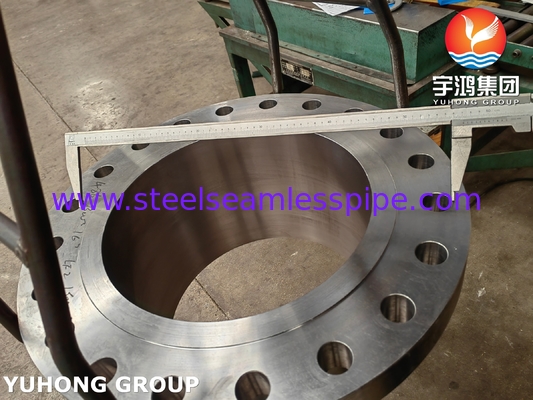 Flanca de cuello de soldadura de acero de aleación ASTM A350 LF2 Clase 1 Flanca forjada a baja temperatura