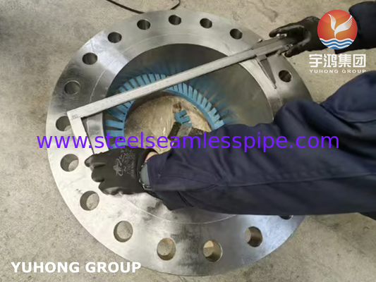 SA350 LF2 Flange de cuello de soldadura larga para tuberías y equipos criogénicos
