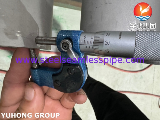 EN 10216-5 1.4462 / UNS S32205 SAF Duplex 2205 Tubo sin costuras de acero inoxidable