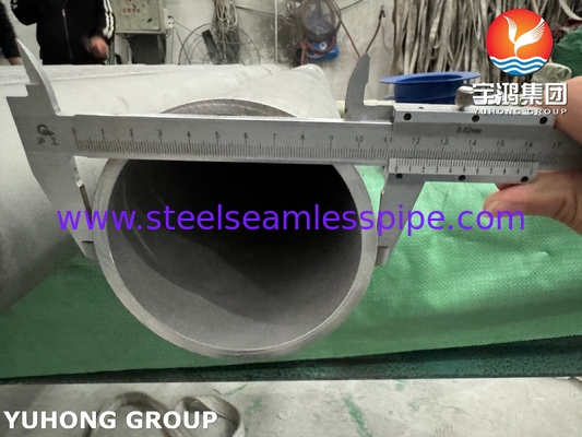 EN 10216-5 1.4462 / UNS S32205 SAF Duplex 2205 Tubo sin costuras de acero inoxidable