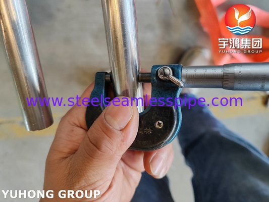 Tubo sin costura de acero inoxidable ASTM A269 TP316L Tubo recocido brillante