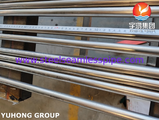 Tubo sin costura de acero inoxidable ASTM A269 TP316L Tubo recocido brillante