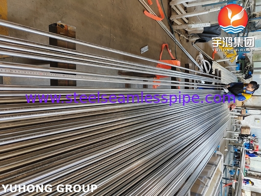 Tubo sin costura de acero inoxidable ASTM A269 TP316L Tubo recocido brillante