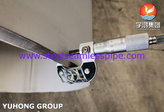 Tubo EFW de acero inoxidable ASTM A358 Clase 1 TP316L para servicio a altas temperaturas